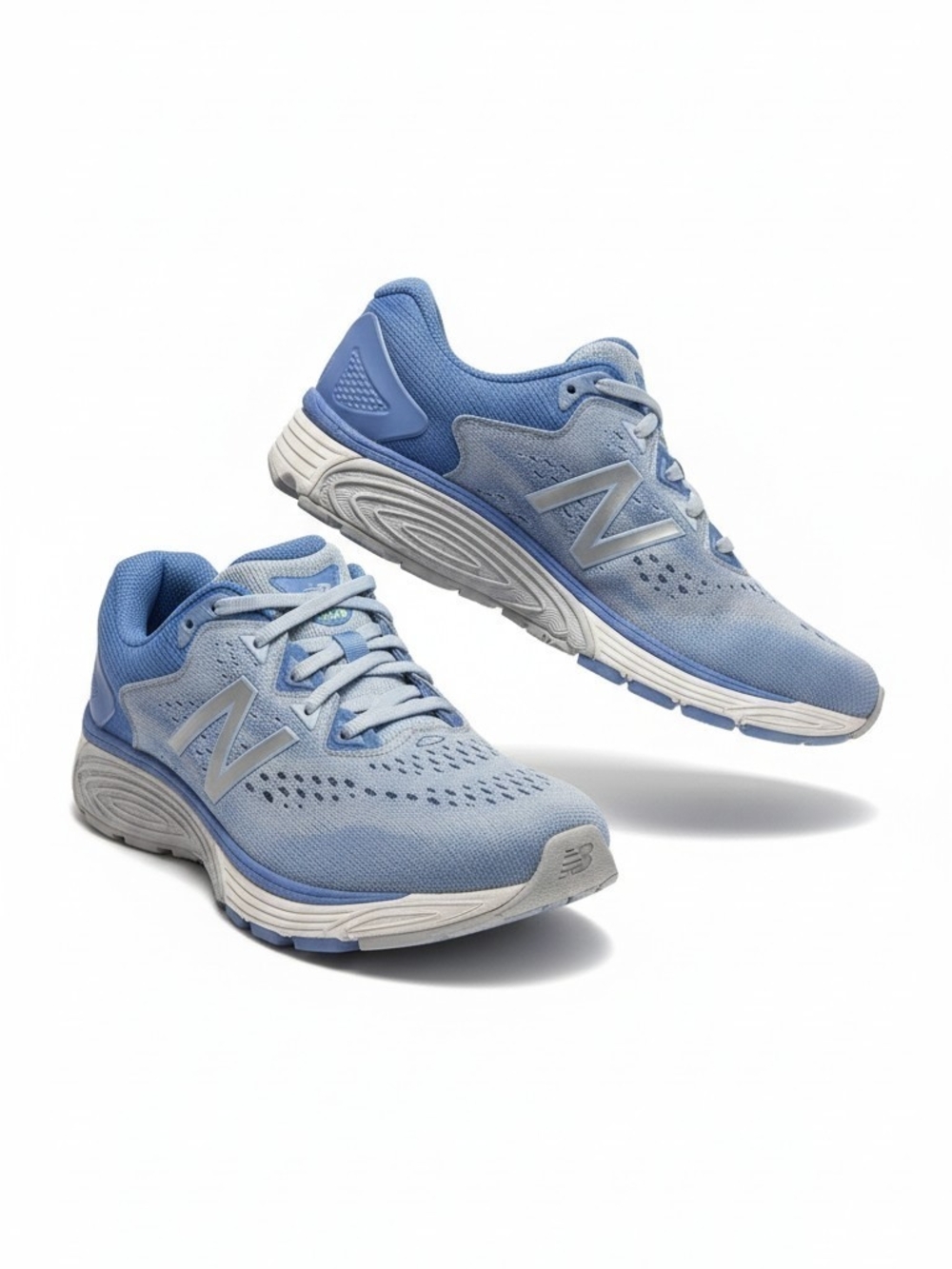 New Balance Vaygo Women's Blue Gray White Mesh Lace-Up Low Top Sneakers